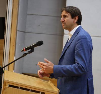 Andreas Jung, stellvertretender CDU-Bundesvorsitzender bei seiner Festrede in Leinstetten: Wir stehen an der Seite von Frieden und Freiheit!