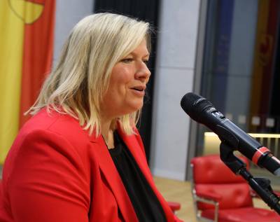 Bundestagsabgeordnete Maria-Lena Weiss: freundschaftliches Miteinander im Wahlkreis