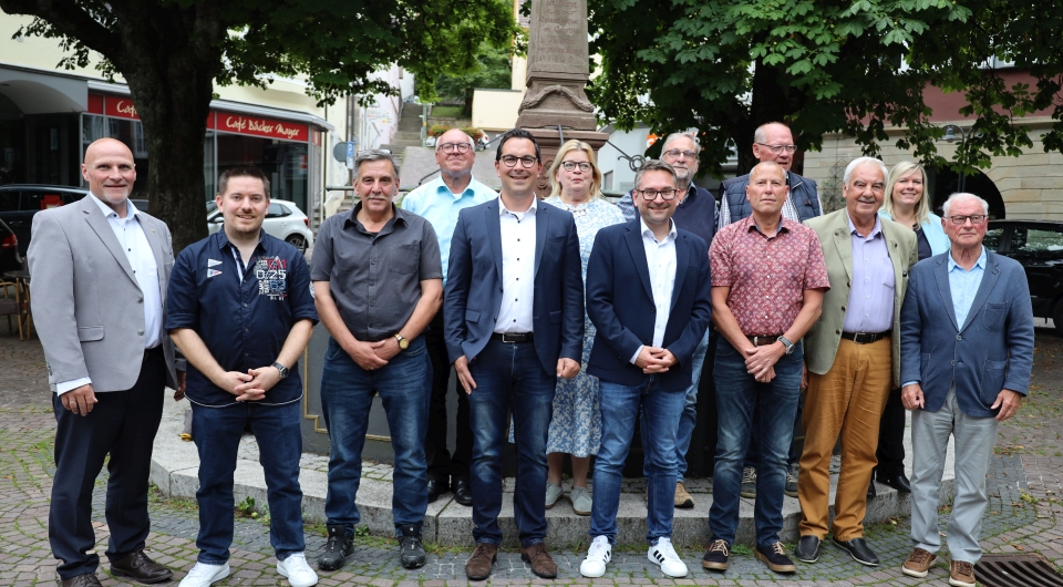 Der neu gewhlte Vorstand der CDU Sulz a.N.
